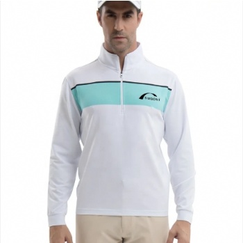 Custom Performance Men Golf jumpers Long Sleeve 1/4 Zip Pullover Quarter Zip Sweatshirts For Golf Clothing No reviews yet