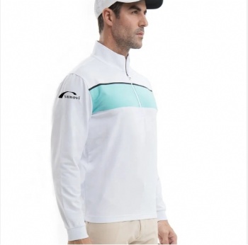 Custom Performance Men Golf jumpers Long Sleeve 1/4 Zip Pullover Quarter Zip Sweatshirts For Golf Clothing No reviews yet