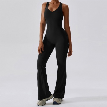 Seamless Running Sports Suits Jumpsuit Yoga Sleeveless Spandex Gym Fitness Wear Casual One Piece Jumpsuits Women