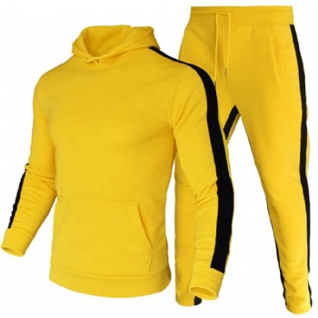 Autumn and winter casual fashion hoodie and sweatpants jogging set unisex mens sweatsuits set with hoodie