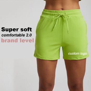 Custom quick dry Ladies running Biker Outfits Clothing Women Sport Summer yoga Women Shorts