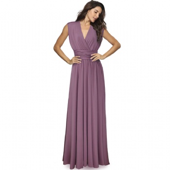 Convertible Wrap bridesmaid Dresses Multi Way Party Long Wedding Plus Size Maternity Dress