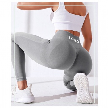 High Waist Yoga Gym Pants Leggings Sport Workout Seamless Leggings For Women